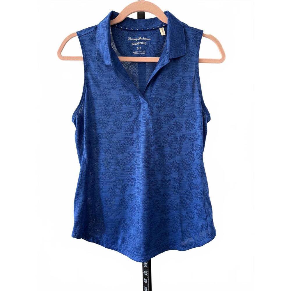 Tommy Bahama IslandZone Sleeveless Polo Shirt - Small
